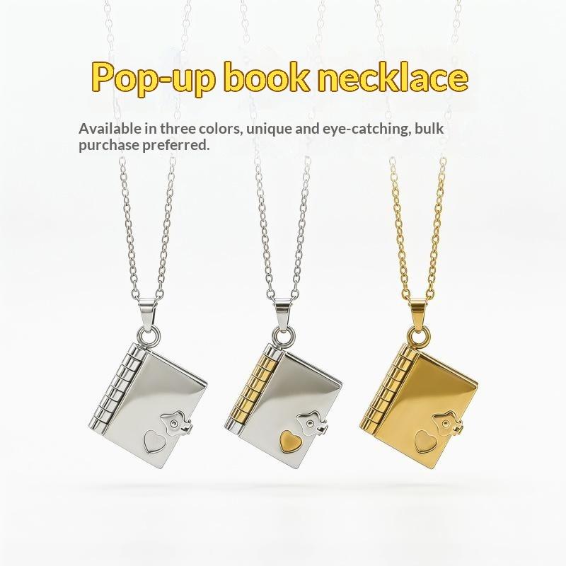 Envelope Necklace Custom Text  - đánh giá và giá Custom Photo Book
