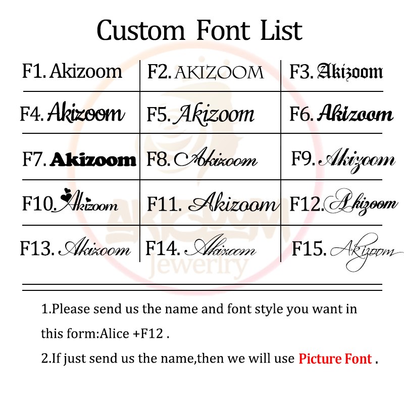 Akizoom Custom Name Big Letter - đánh giá và giá Initial Ring Custom
