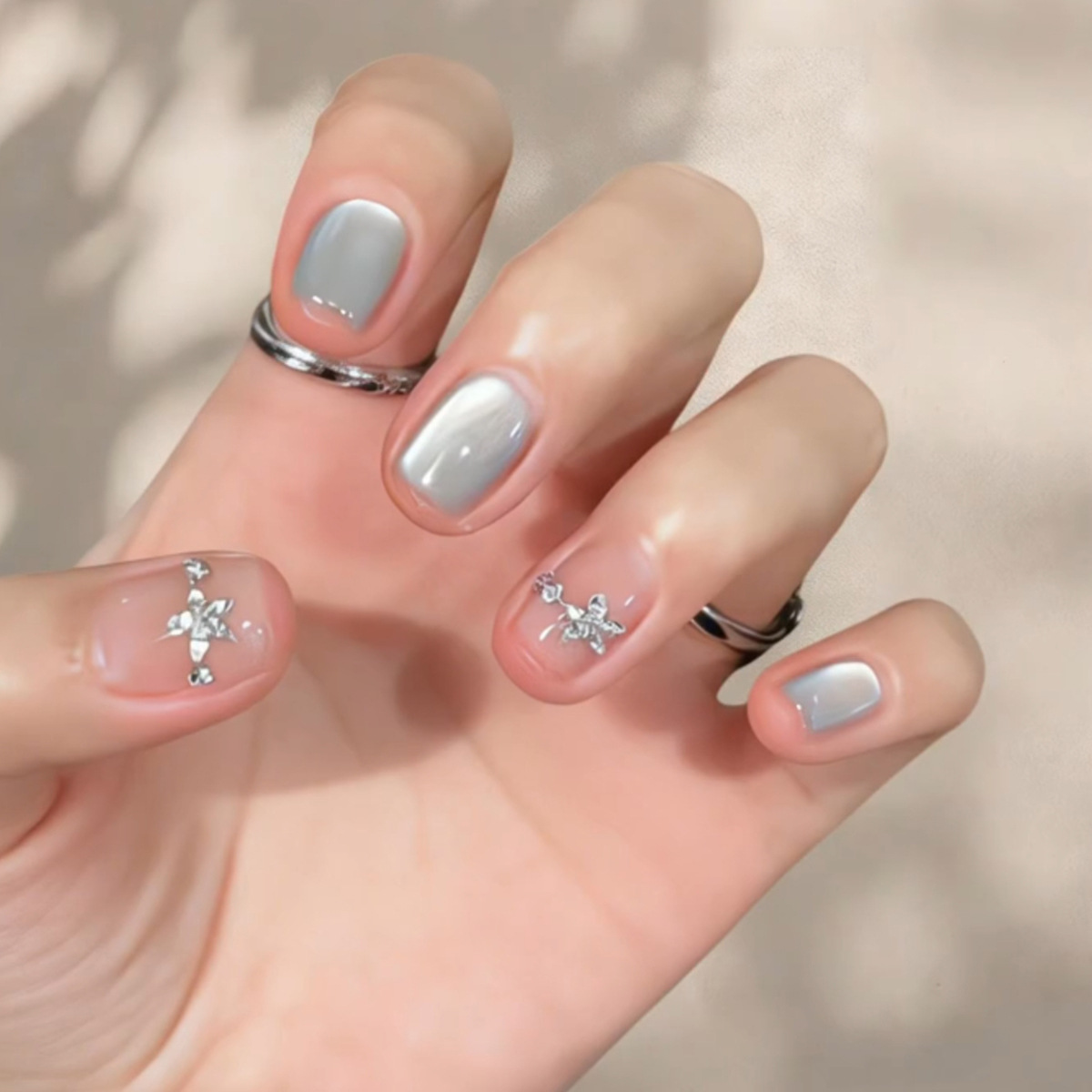 24Pcs Cat's Eye Simple Glitter - đánh giá và giá Pressed Flower Art