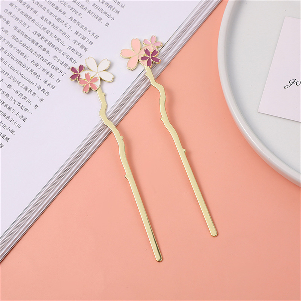 Metal Sakura Bookmark Creative - đánh giá và giá Dried Flower Bookmark
