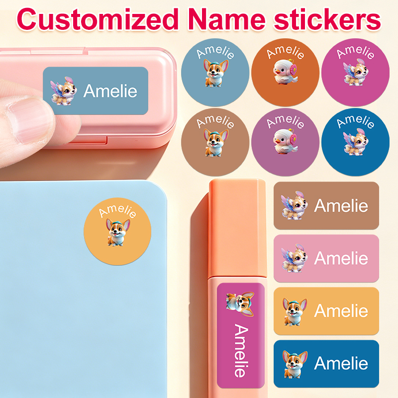 Personalized Name Labels-Stora - đánh giá và giá Personalized Name Box