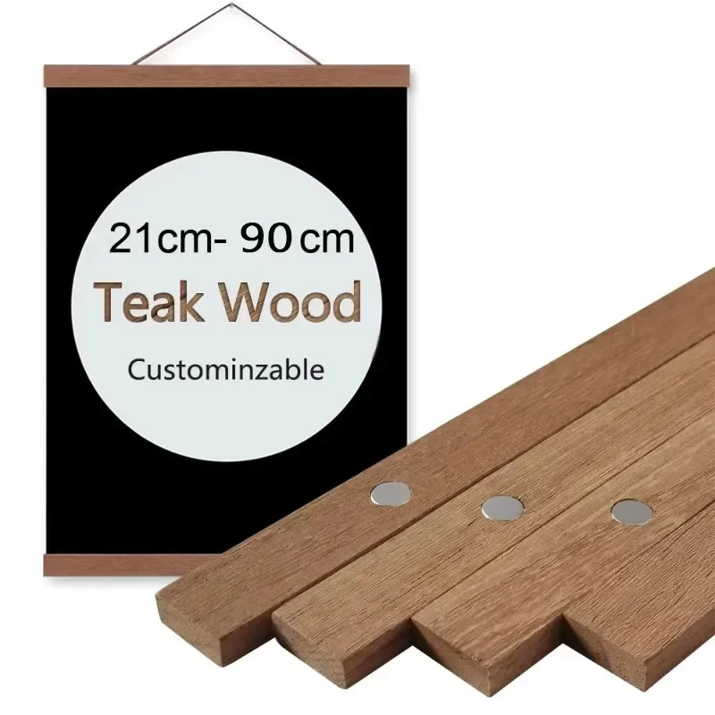 21-90cm Magnetic Wooden Pictur - đánh giá và giá Engraved Wood Frame